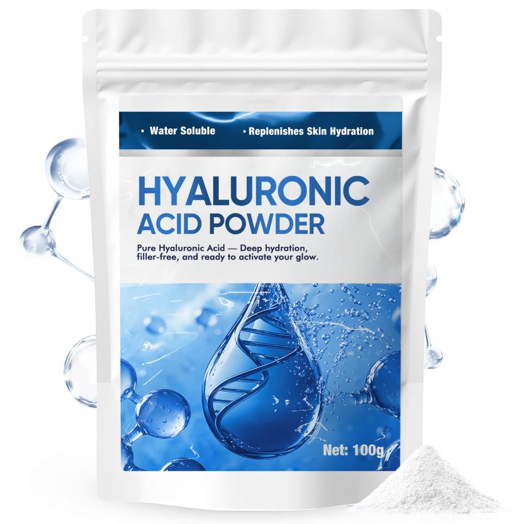 Hyaluronic Acid Powder - Intense Skin Hydration, Anti-Aging & Wound Healing for Face & Body