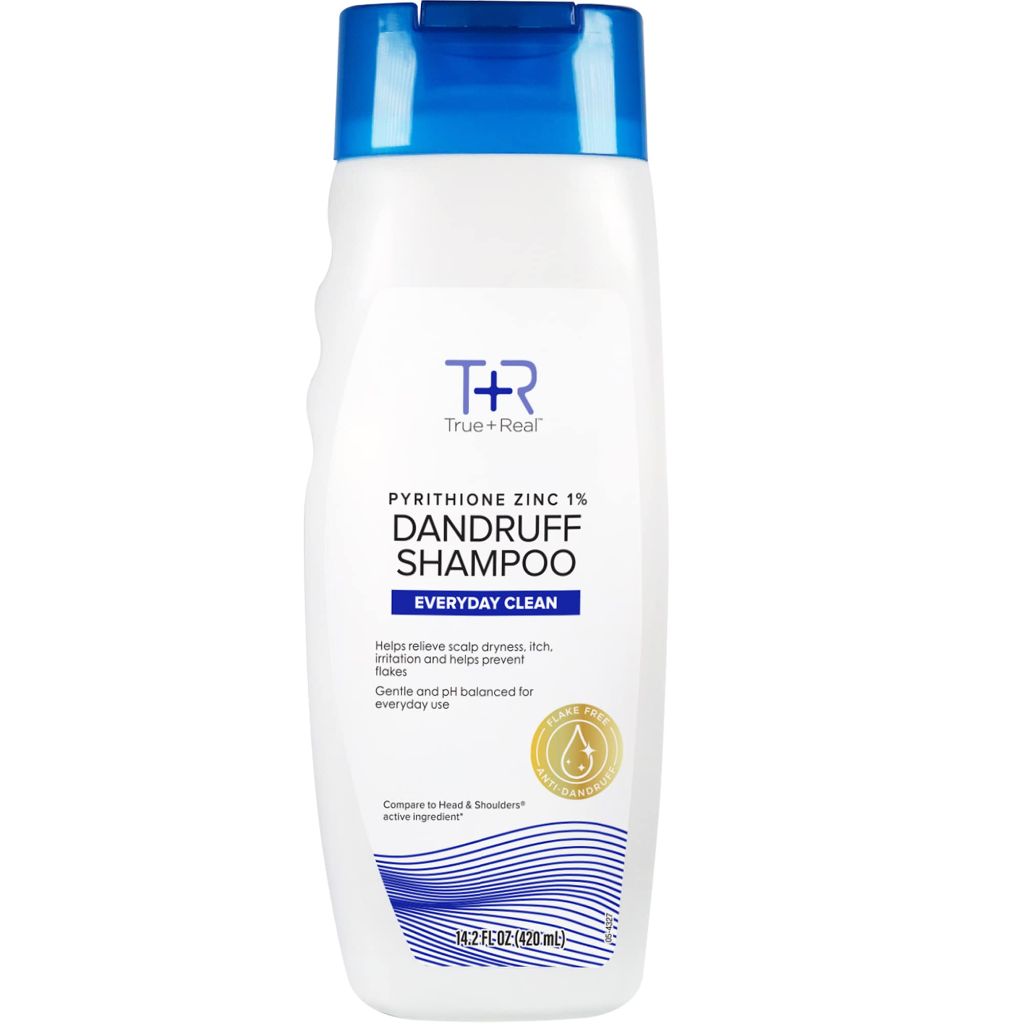 True+Real Classic Everyday Clean Anti-Dandruff Shampoo, 14.2 Fl Oz