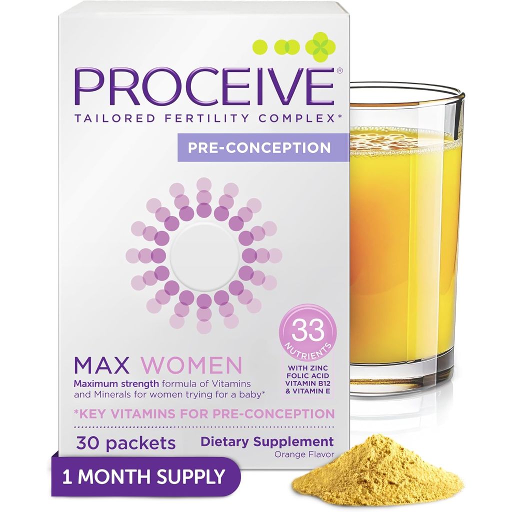 Proceive Max Women Advanced Pre-Conception Fertility Supplement - 30 Sachets
