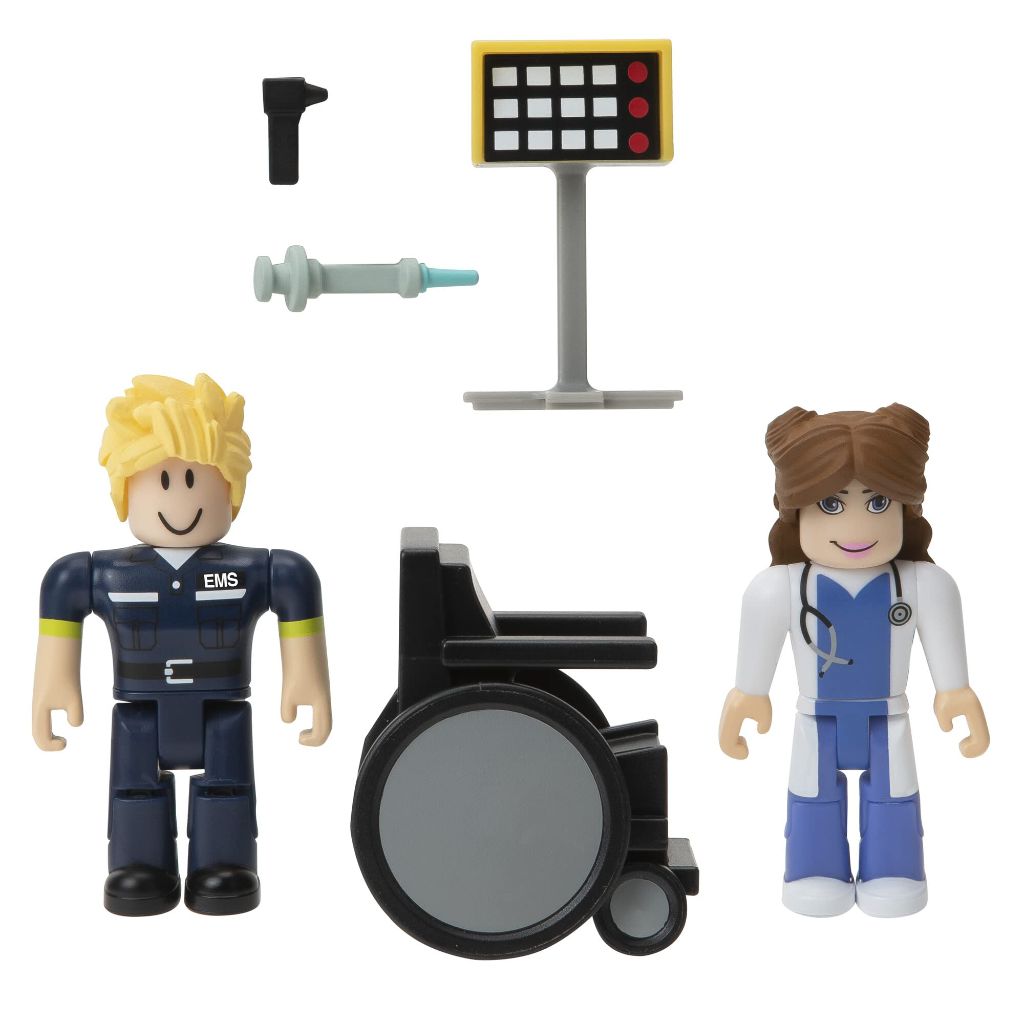 Roblox Action Collection - Brookhaven: St. Luke's Hospital Game Pack [Includes Exclusive Virtual Item]