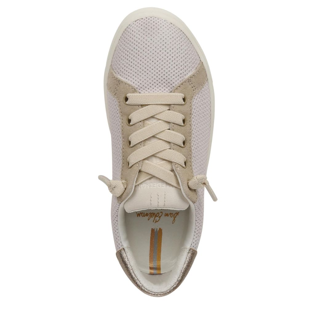 Sam Edelman Kids Ethyl Kids Sneaker Ivory Mesh, 11 Little Kid