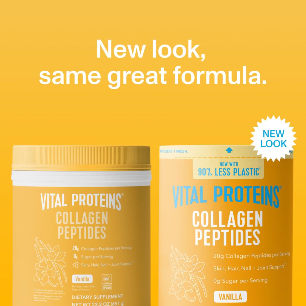 Vital Proteins Grass-Fed Collagen Peptides Powder - Vanilla, 23.2oz.