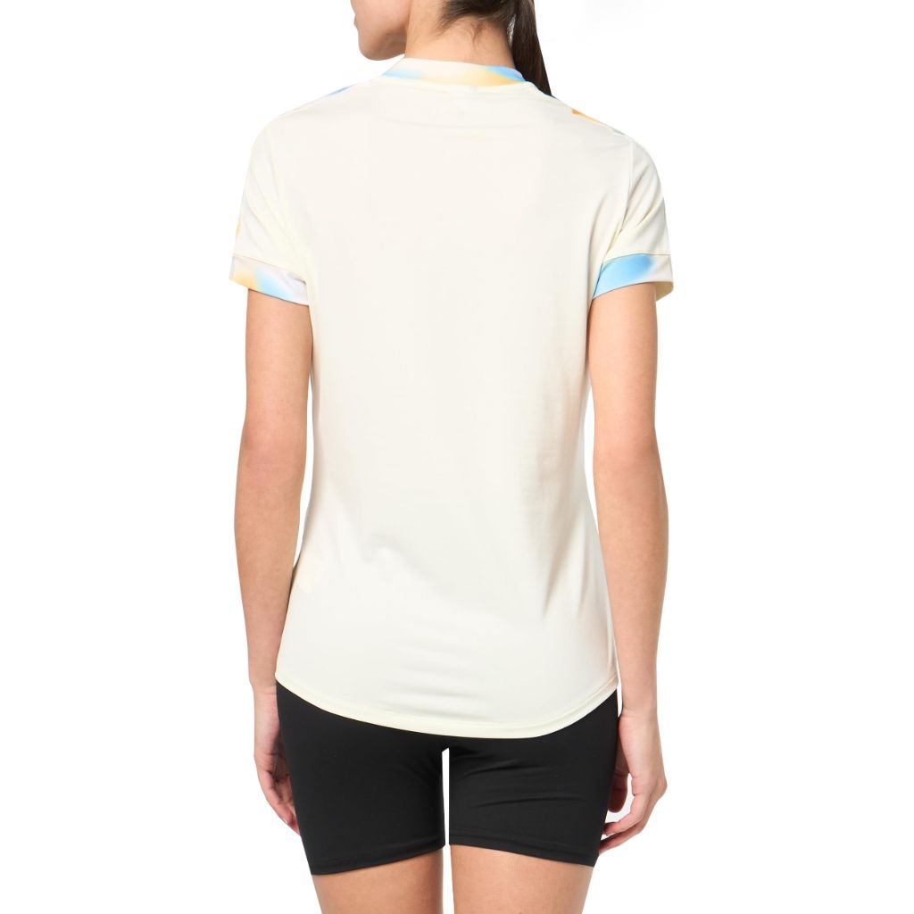 SZ 2XL, Adidas Women's Ultimate365 Printed Polo Shirt | Ivory