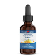 Passion 4 Health Organic Liquid Vitamin D3 K2 (Mk-7) + Omega 3 Supplement