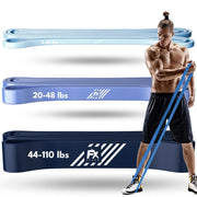 Assisted Pull up Bands Set (Pack of 3) - Heavy Duty Resistance Bands Set