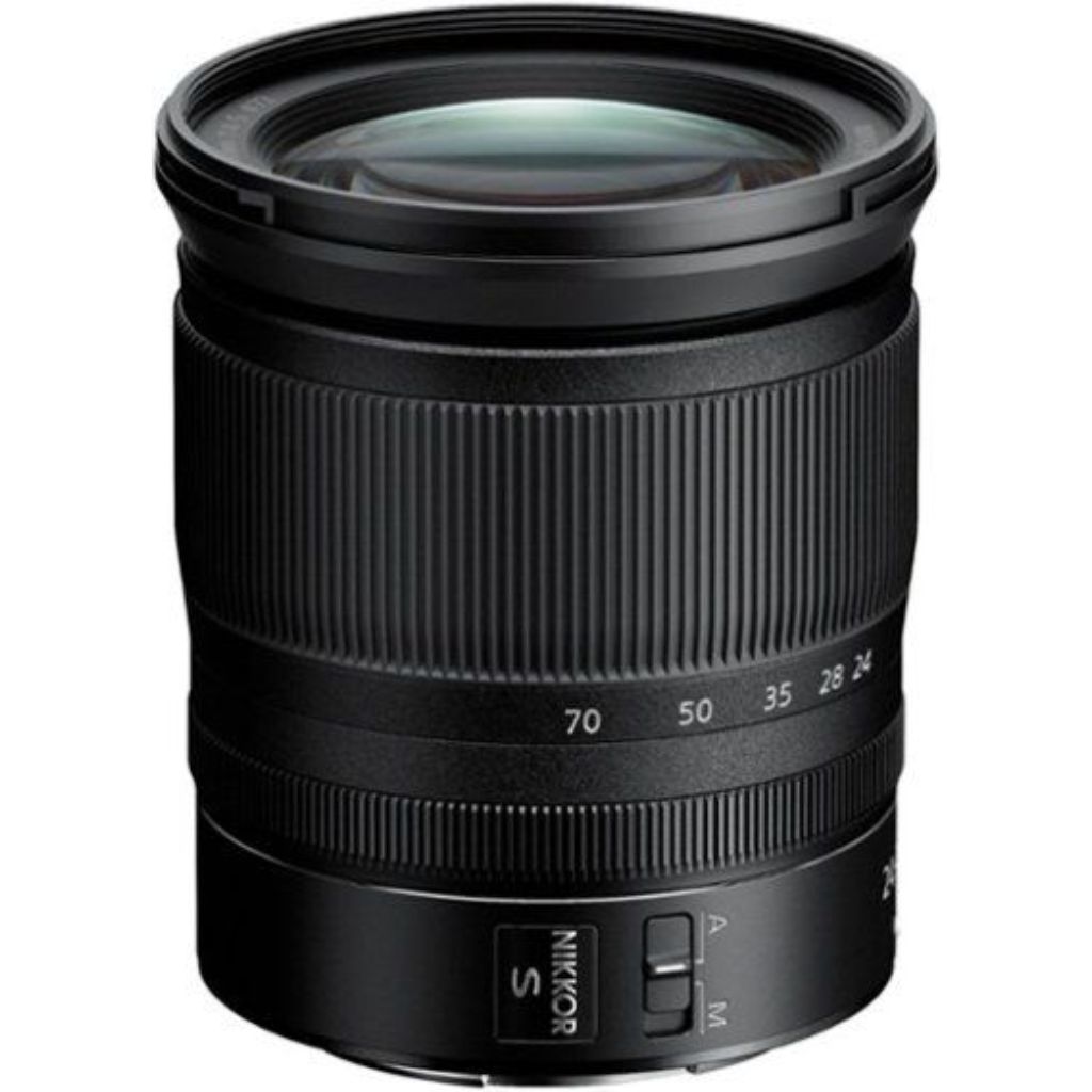 NIKKOR Z 24-70mm f/4 S Standard Zoom Lens for Nikon Z Cameras - Black