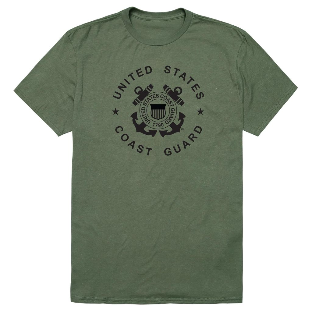 Rapiddominance Basic Licensed Military Tees, Olive