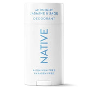 Native Deodorant  Aluminum Free  Midnight Jasmine & Sage  Deodorant for Women and Men  2.65 oz