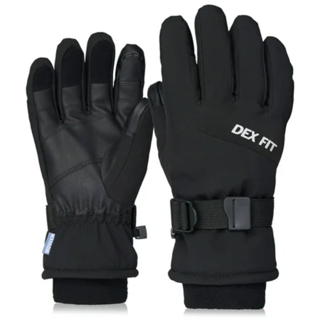 DEX FIT WG201N Premium Winter Gloves - Black , SIZE M