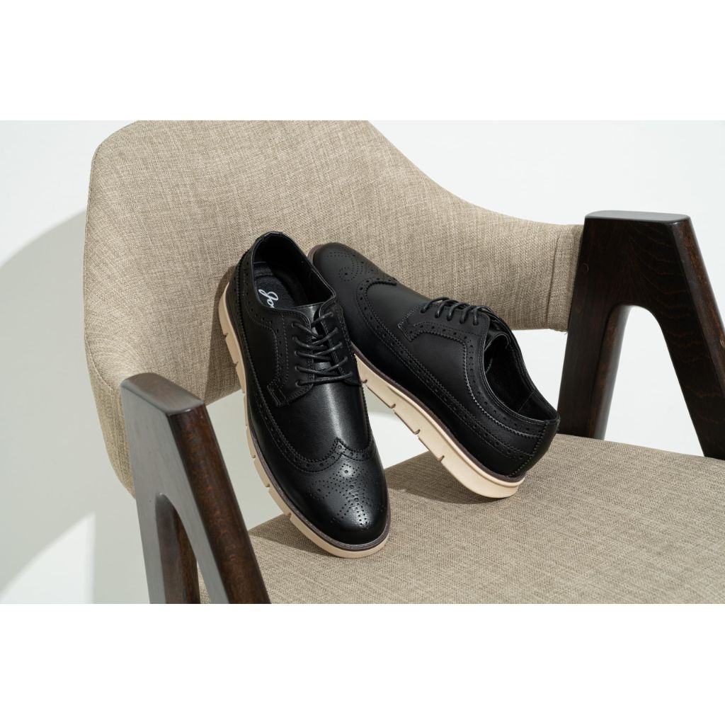 Jousen Mens Dress Shoes, Black - size 9