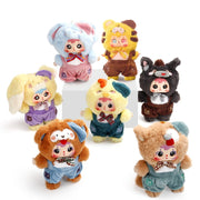 LUCKJOY Blind Box, Plush Keychain, Cute Collectible Figures, Birthday Gifts, Single Box (Circus Series)