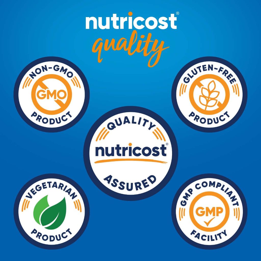 Nutricost Lactoferrin Capsules (60 Capsules, 300mg)