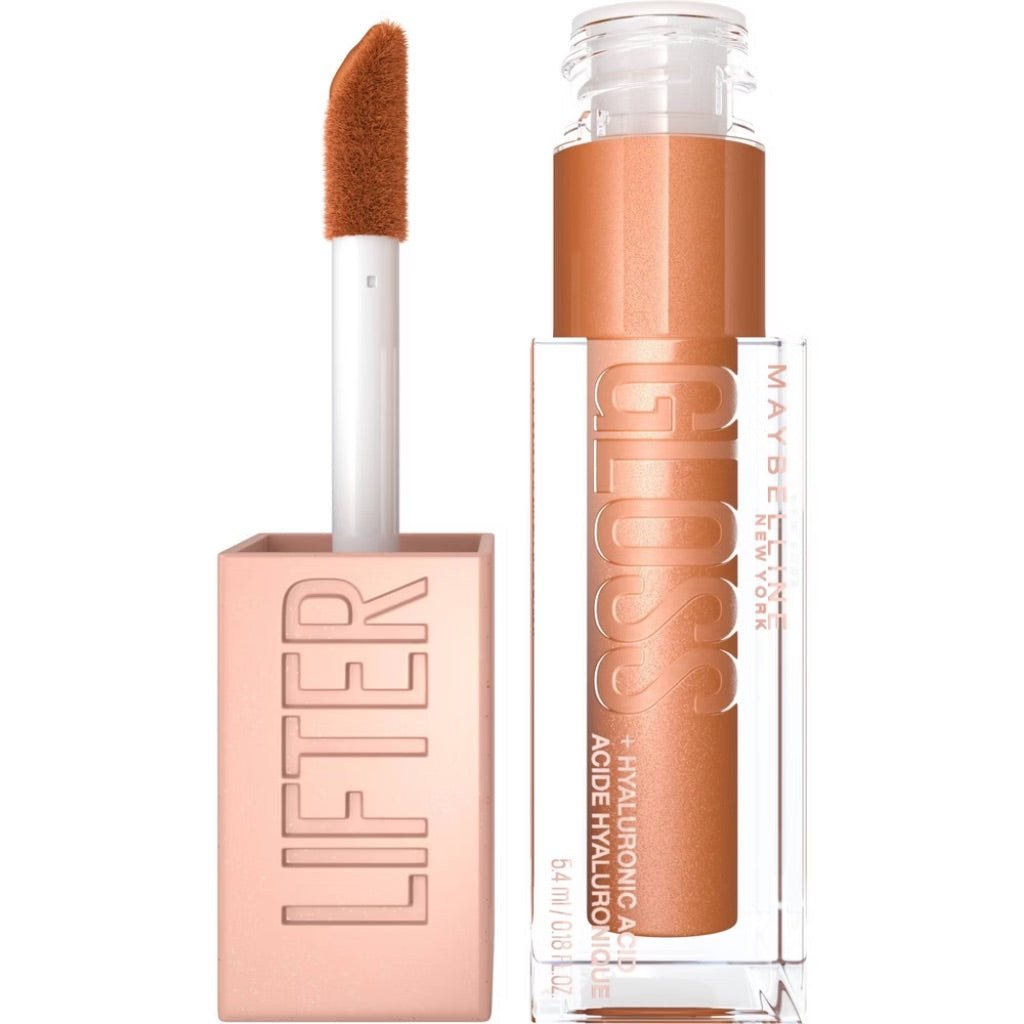 Maybelline Lifter Gloss Lip Gloss with Hyaluronic Acid  Sun