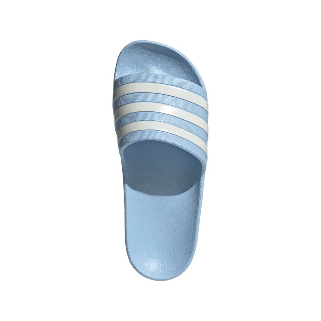 Adidas Adult Adilette Slides, Aqua Blue - size 11