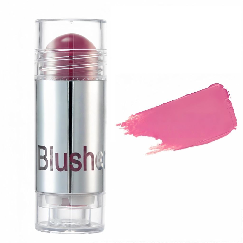 Melemando 8 Color Multi-use Face Cream Blush Stick for Cheeks, (05)