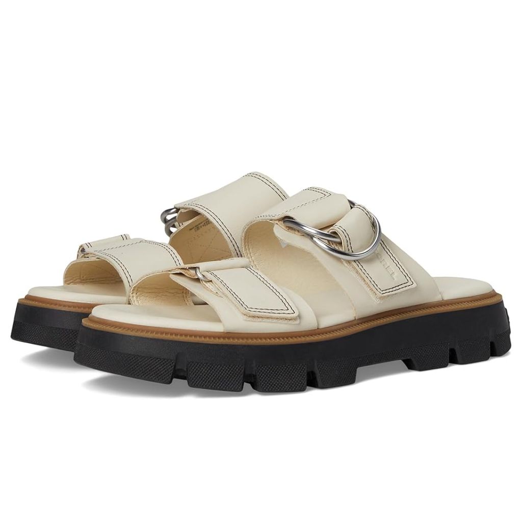 Sorel Women's Rein Cb Slide Sandals White - 7.5