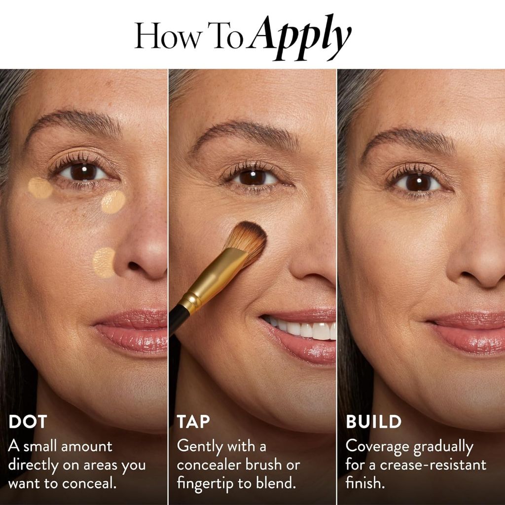 LAURA GELLER NEW YORK Ideal Fix Under Eye Concealer for Mature Skin – 05 Golden