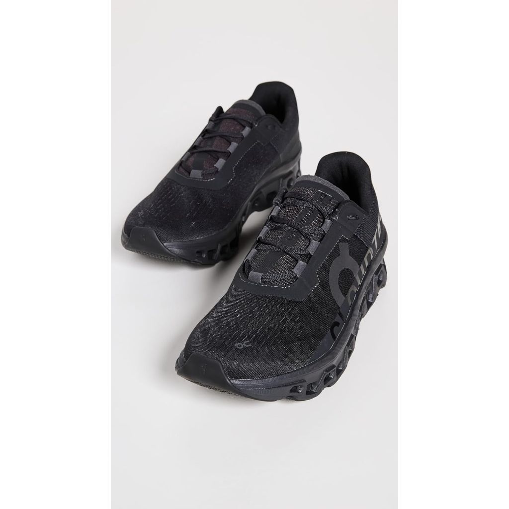 SZ 9.5, On Men's Cloudmonster Sneakers | All Black