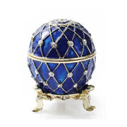 NIODAY Hand Painted Enamel Trinket Box