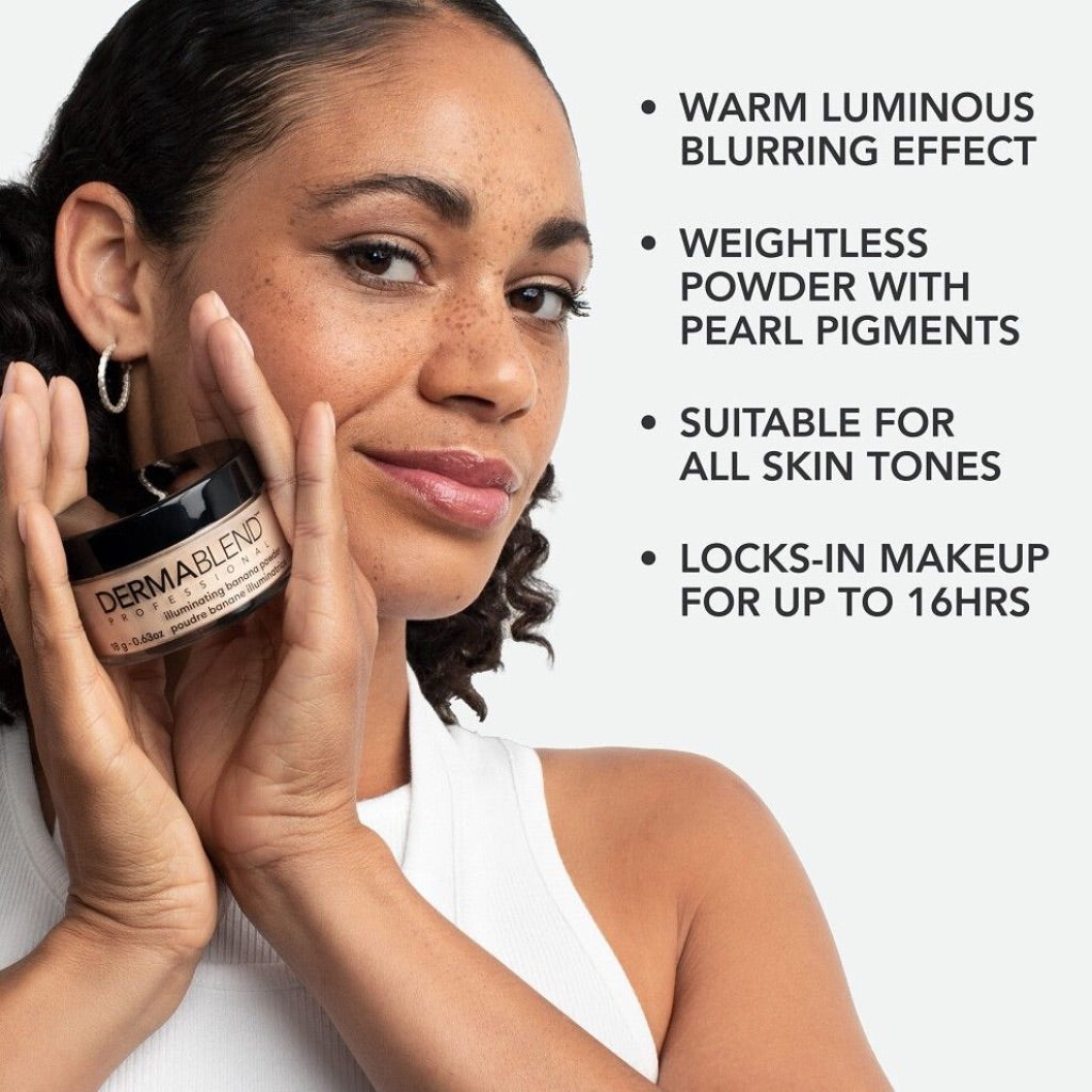 Dermablend Professional Brilliant Base Illuminating Primer Face Makeup Set
