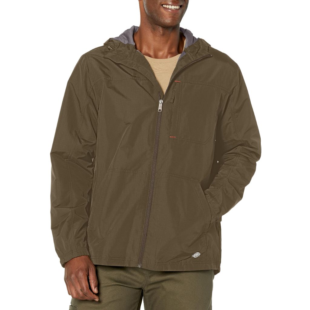 Dickies ProTect Cooling Hooded Ripstop Jacket, MOSS GREEN, S
