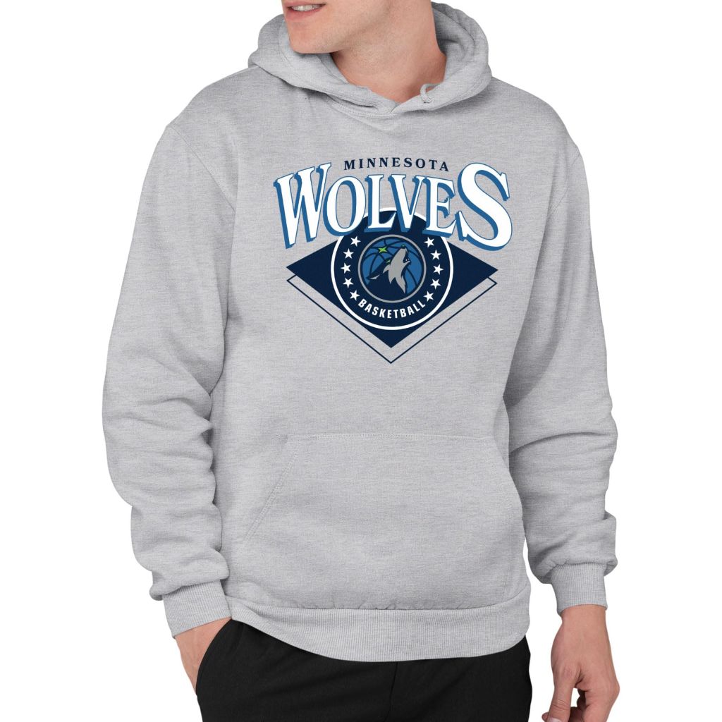Junk Food NBA Minnesota Timberwolves Court Classic Pullover Hoodie - Size XL