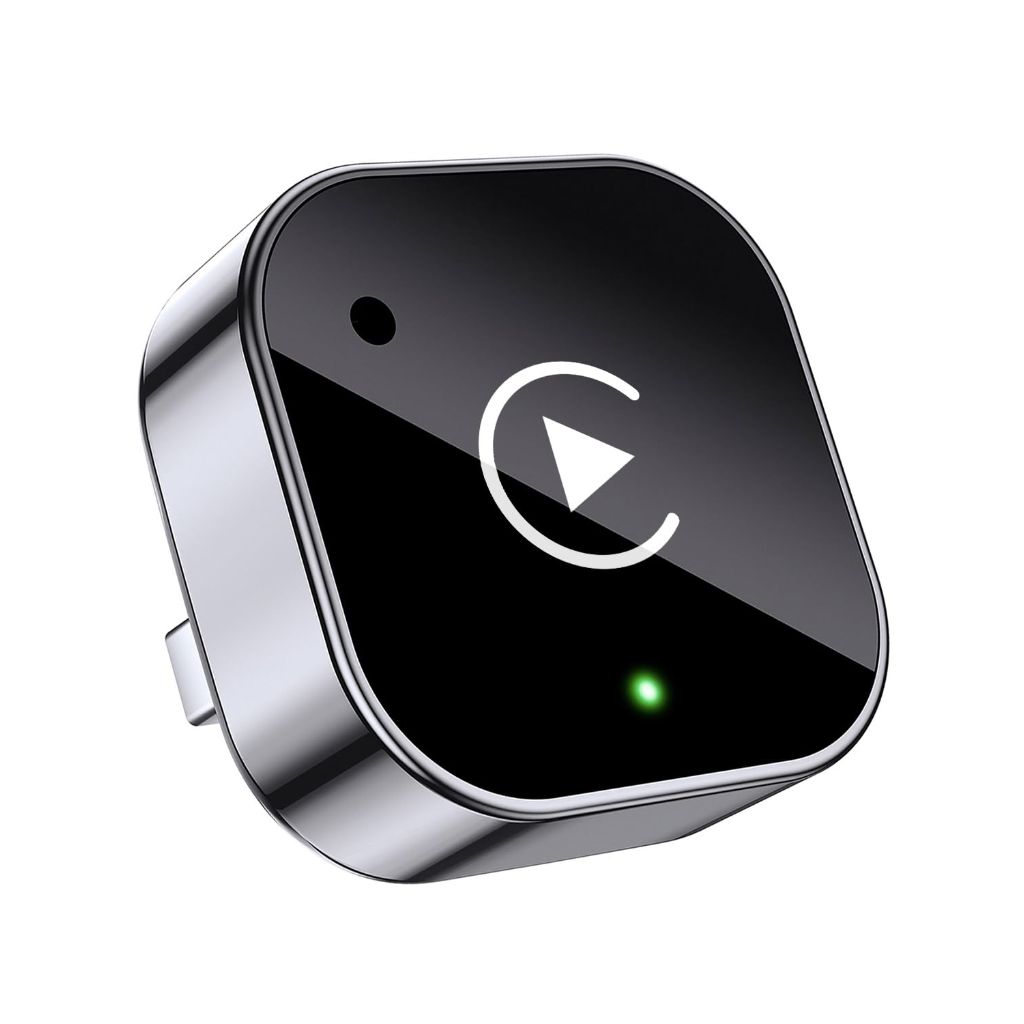 2026 Upgraded Wireless CarPlay Adapter& Android Auto Adapter,  (Black)