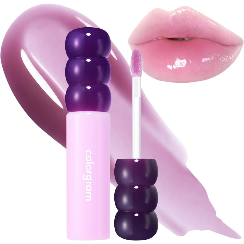 Colorgram Fuirty Glass Gloss Lipgloss - 01 Grape Black