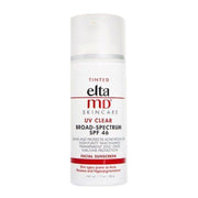EltaMD UV Clear Tinted Sunscreen for Face - Deep Tinted SPF 46 with Zinc Oxide  Oil-Free  Dermatologist Recommended  1.7 Oz