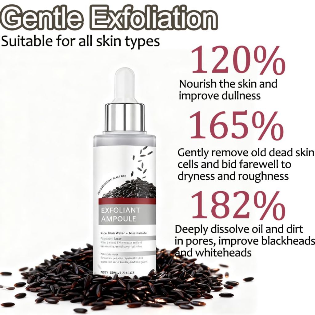Black Rice Peeling Ampoule Duo - 2.71oz