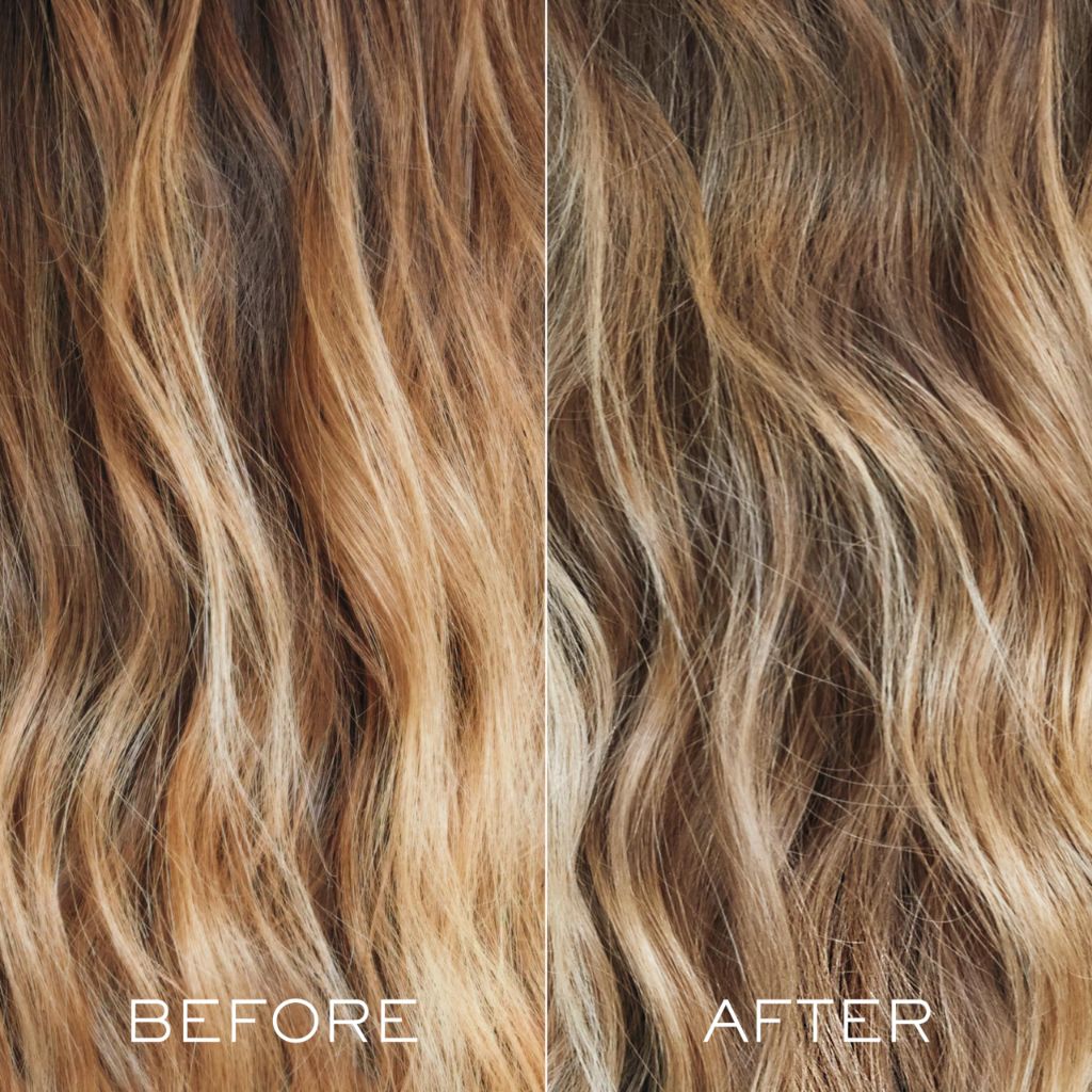 Kristin Ess Hair Gloss in Winter Wheat Light Neutral Blonde - 4 Wk Semi Permanent Hair Color for Women