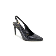 Kenneth Cole New York Women's QUINNLY Sling Pump, Black Croco - size 8