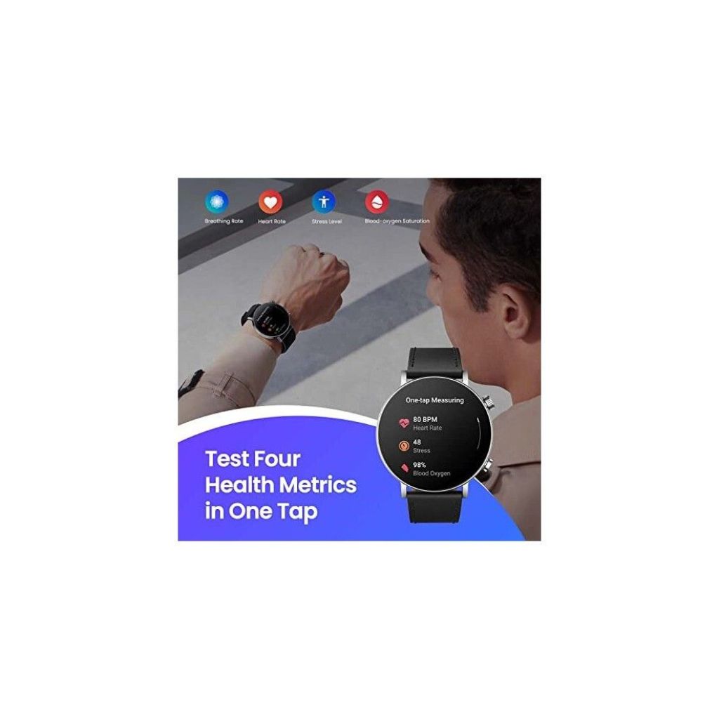 Amazfit GTR 3 Pro Limited Edition GPS Smart Watch with Heart Rate, SpO2 Monitor, 150 Sports Modes - Mystic Silver