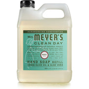 MRS. MEYER'S CLEAN DAY Hand Soap Refill, Made with Essential Oils, Biodegradable Formula, Basil, 33 fl. oz