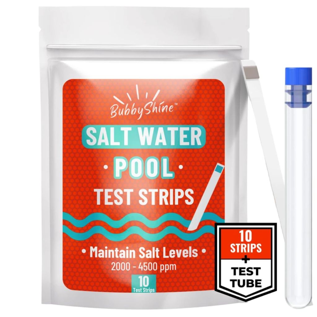 Bubby Shine Salt Water Pool Test Strips - 10 pack
