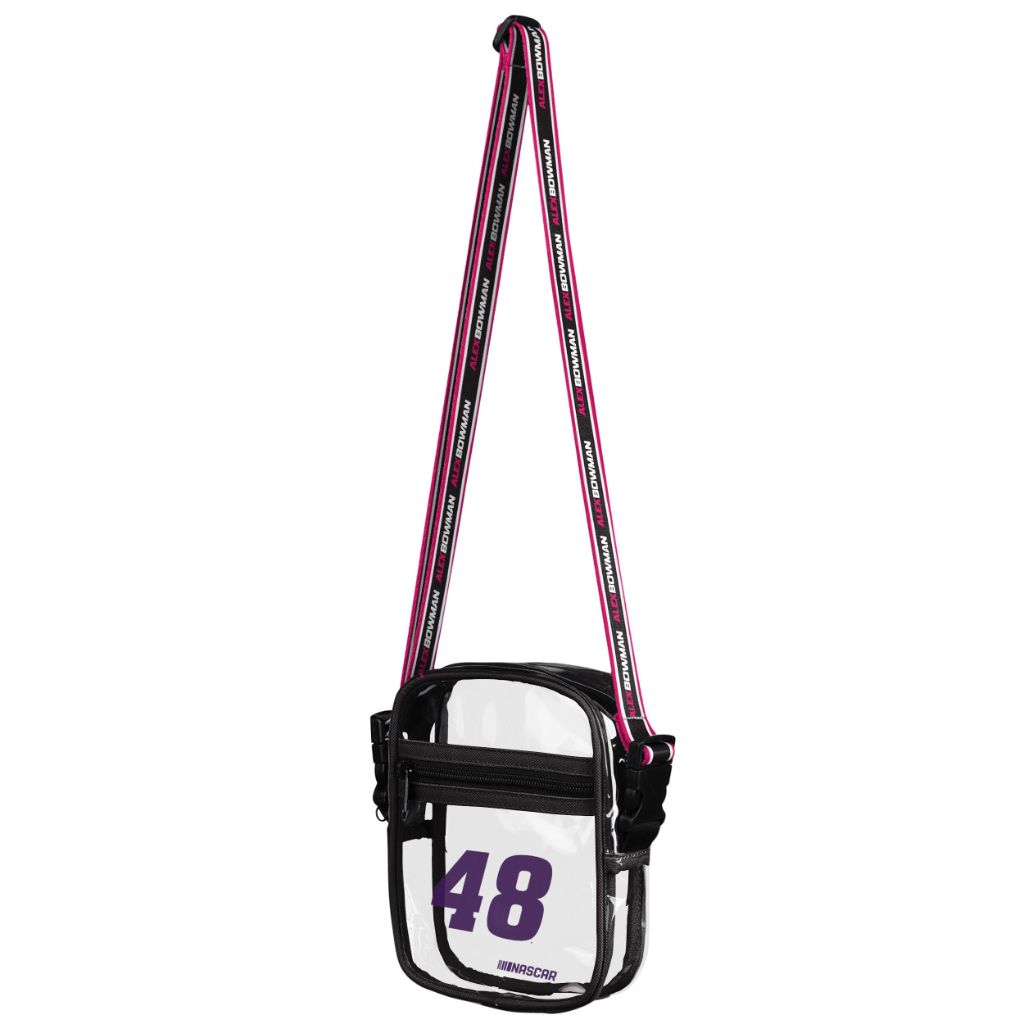 FOCO NASCAR Alex Bowman Clear Messenger Crossbody