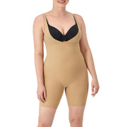 Maidenform Women's Open Bust Body Shaper (Firm) - Beige, X-Large