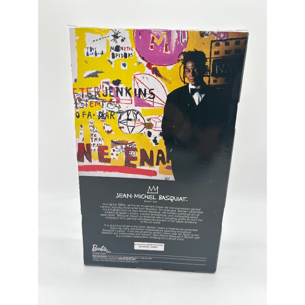 Doll Barbie Collector Jean Michel Basquiat X Mattel