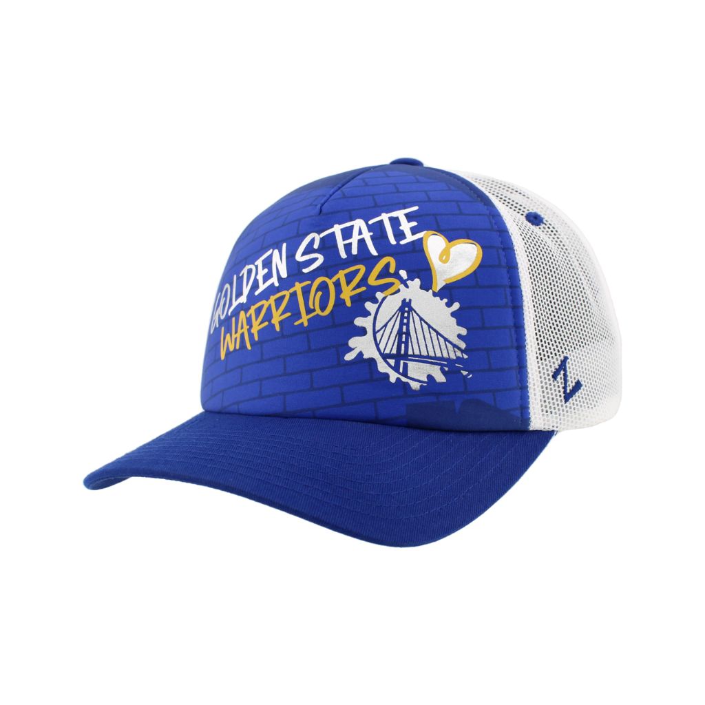 Golden State Warriors NBA Officially Licensed Women's Adjustable Hat Foil Tagged