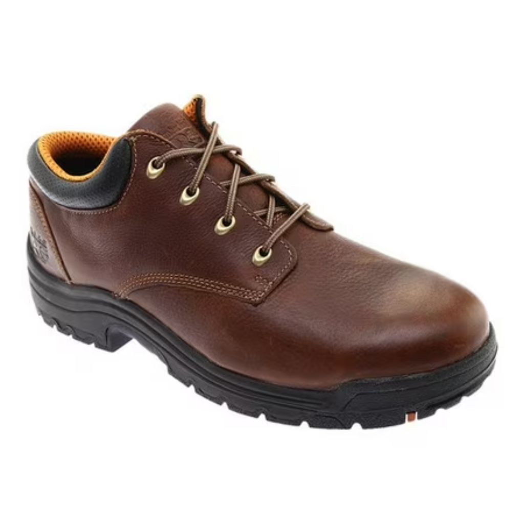 Timberland PRO Men's Titan Oxford Soft Toe Shoe - Brown, Size 10.5 (047015)