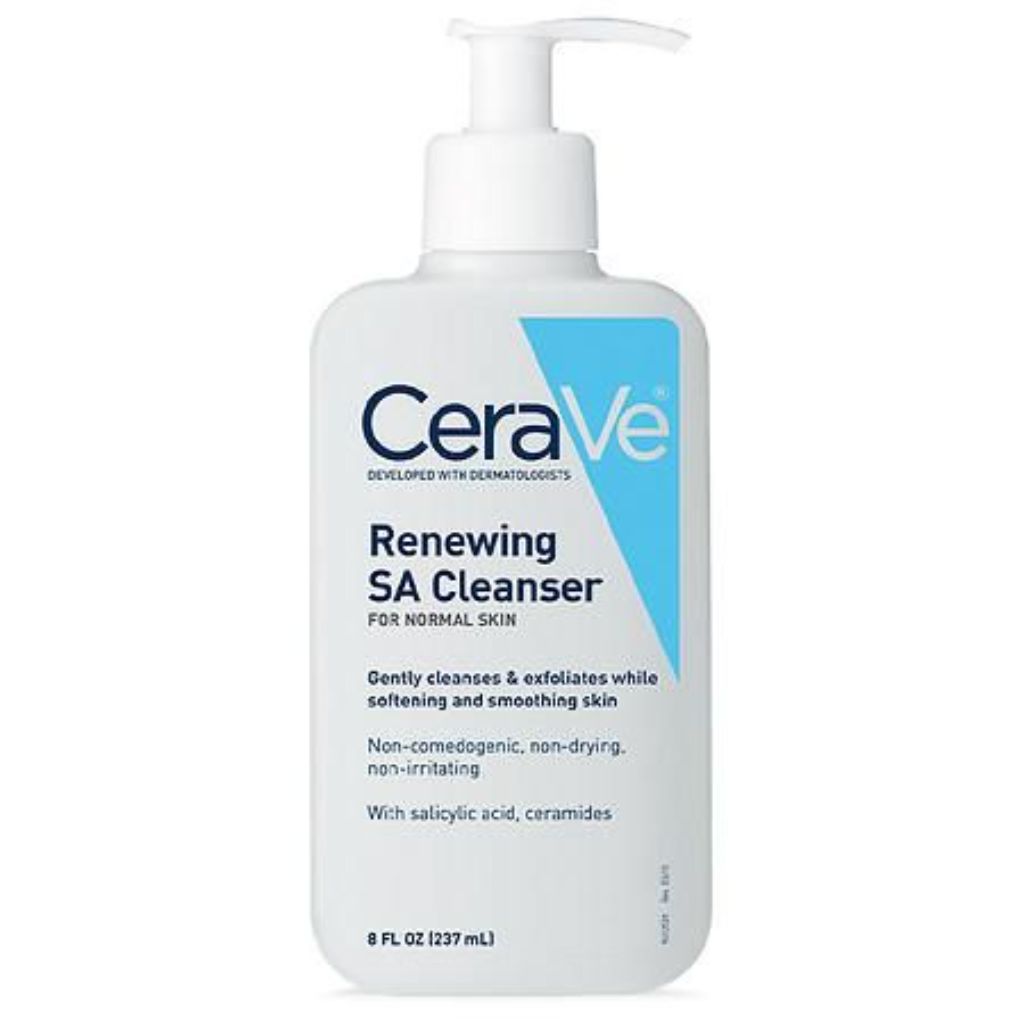 CeraVe Renewing SA Cleanser for Rough & Bumpy Skin  8 Fl Oz