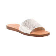 Seychelles Women's Palms Perfection Metallic Sandal, Silver, (8.5, Medium)