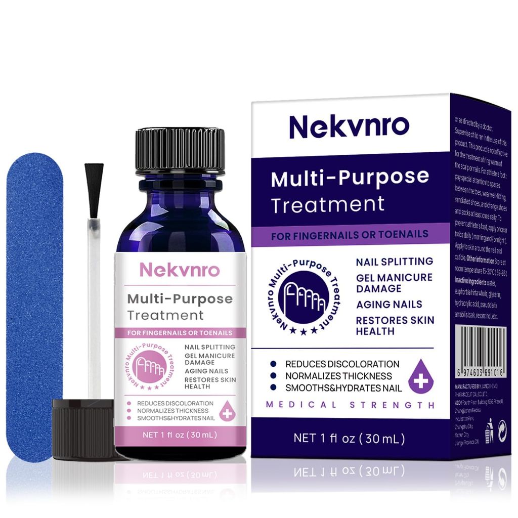 Nekvnro Nail Fungus Treatment, Effective Toenail Fungus Solution for Fast Results - 1 fl. oz.