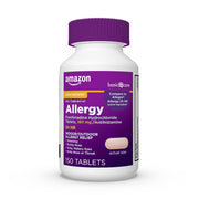 Amazon Basic Care All Day Allergy Relief, Fexofenadine Hydrochloride Tablets, 180 mg,  150 Count