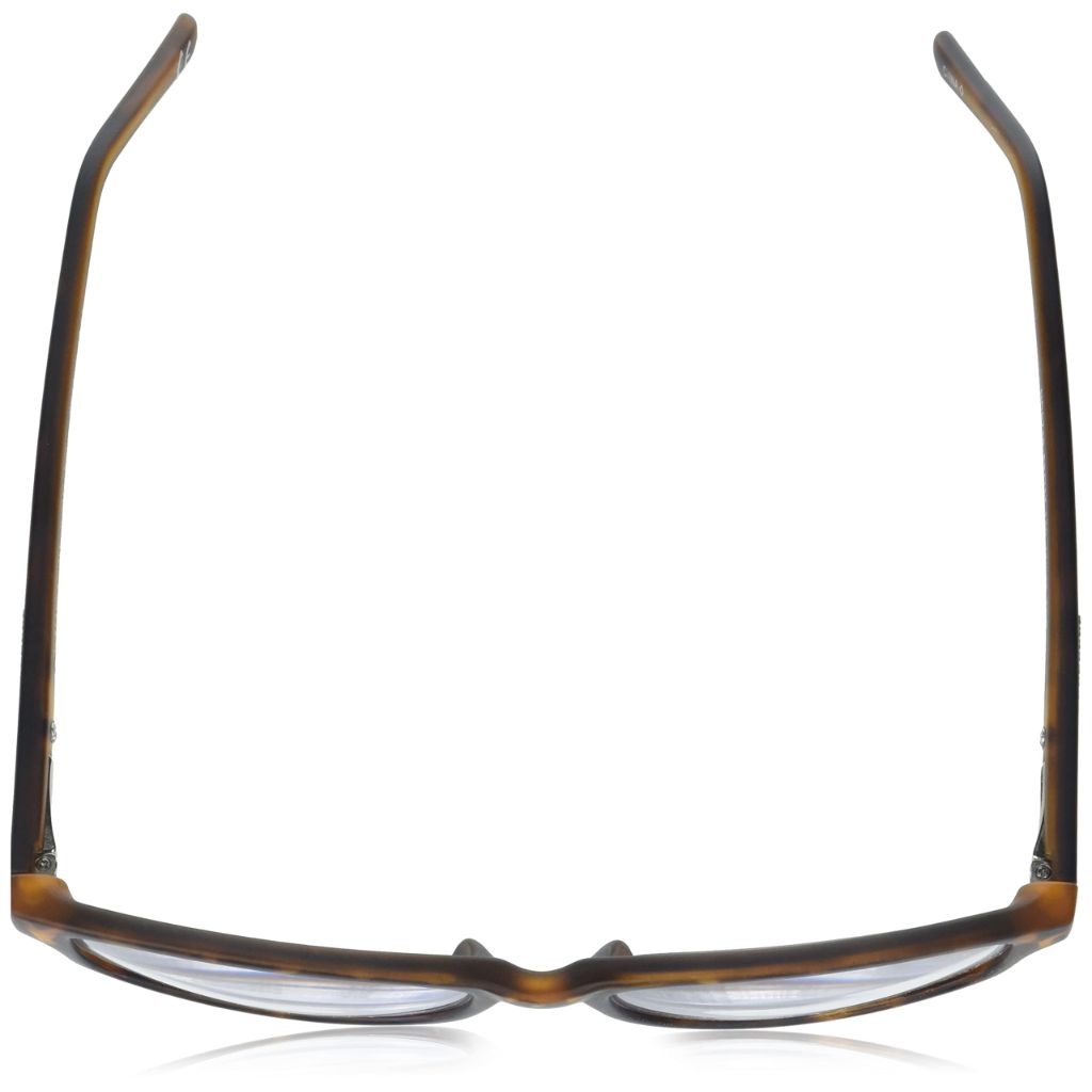 Foster Grant Conan Multifocus Rectangular Reading Glasses, Matte Dark Brown Demi/Transparent, 53 mm + 2.5