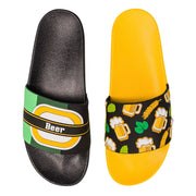 Dedoles Slides & Slippers Non Slip Shower Sandals  Color: Summer Brew, Size: 16 Women/ 12 Men