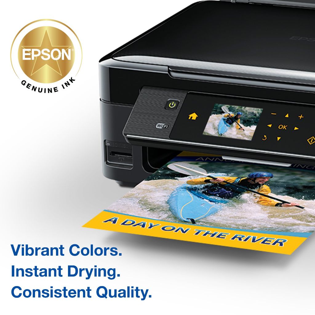 EPSON 200 DURABrite Ultra Ink Standard Capacity Color Combo Pack (T200520-S) Works with WorkForce WF-2520, 2530, 2540, Expression XP-200, 300, 310, 400, 410