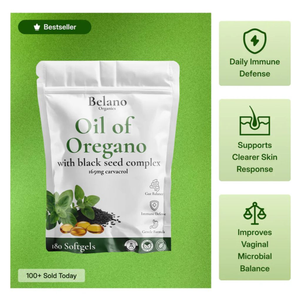 Belano's Oil Of Oregano Softgels | 180 Softgels