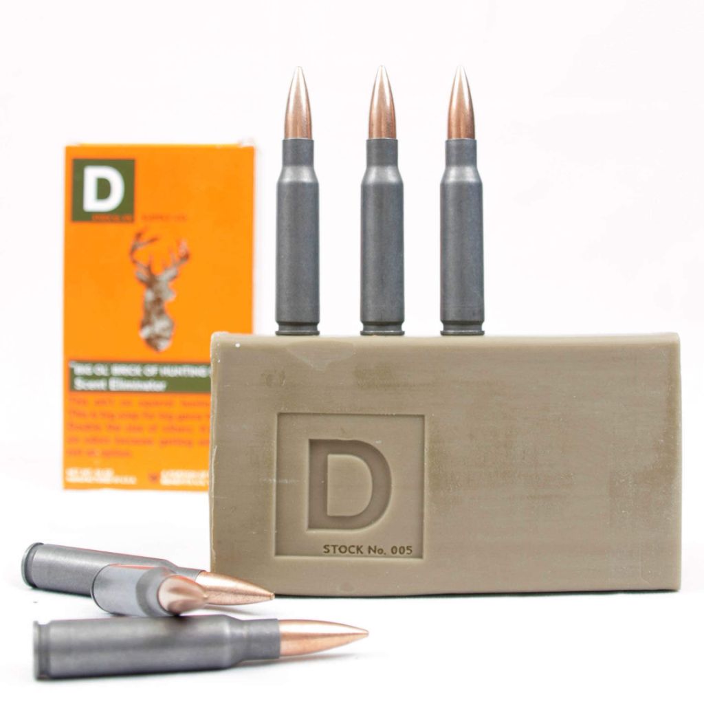 Duke Cannon Big Ol' Brick of Hunting Soap - Scent Eliminator Soap for Hunters - 10 ounce Bar Soap, Single Pack