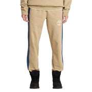 SZ L, Timberland Men's Cut and Sew Sweatpant, Lemon Pepper-Dark Denim,